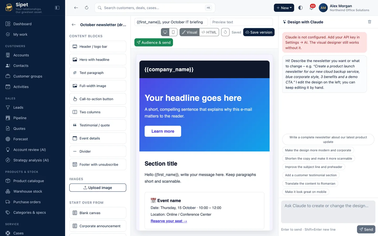 Sipet – Newsletters